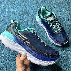 Hoka One One Bondi 5 Blue Running Shoes